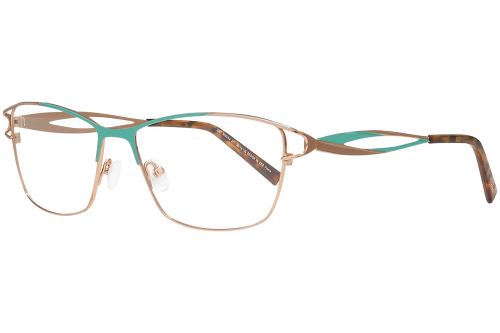Turquoise splinter & gold