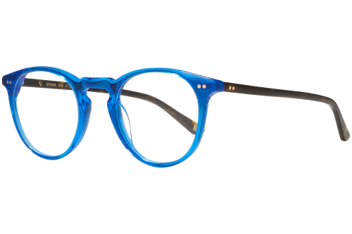 Blue & tortoise