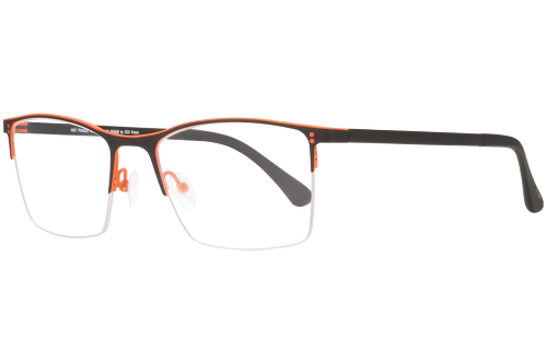 Black & orange/copper