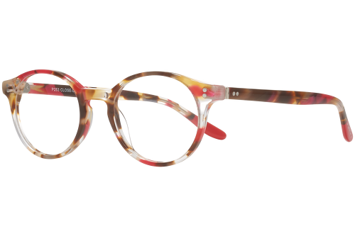 Red mottled & brown