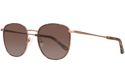 Gold & tortoise