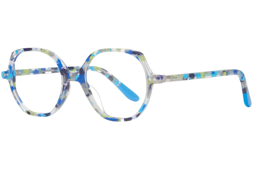 Blue & Green Speckled