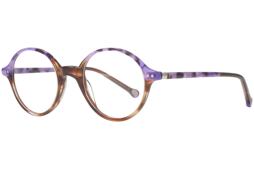 Brown & Mottled Violet