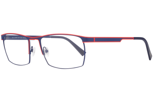 Blue & Red